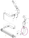 CHARGE AIR HOSE Volvo 31293927