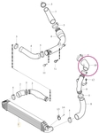 CHARGE AIR HOSE Volvo 31293929