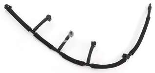 Iinjector fuel return hose 5 cylinder diesel engines 2.0 D3/D4 2.4D/D5 P1 (2011-), P3 (2009-)