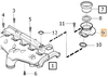 Engine oil filler pipe 5 cylinder engines D3/D4/2.4D/D5 P1 P3 P2 (2006-) (OEM)