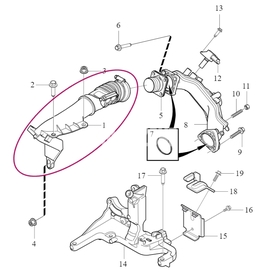 TUBE Volvo 31361277 (OEM)