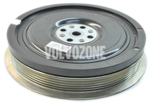 Crankshaft belt pulley 4 cylinder gasoline engines (2014-) 2.0 T5/T6/Polestar P3, 4 cylinder gasoline engines 2.0 T6/T8/Polestar SPA, 4 cylinder diesel engines 2.0 D3/D4/D5 SPA