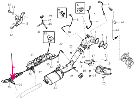 SENSOR SOOT Volvo 32203676 (OEM)