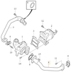 EGR valve pipe 2.0 D2/D3/D4/D5 (2014-) P1 P3 SPA/CMA (OEM)