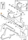 Fuel pressure sensor 2.4D/D5 without DPF P2 (-2006) S60/S80/V70 II/XC70 II/XC90 (OEM)