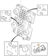 Interior temperature sensor P1 C30/C70 II/S40 II/V50, P80 C70/S70/V70(XC) (OEM)