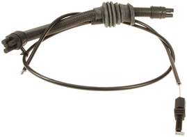 Hood lock release cable P80 C70/S70/V70(XC) rear section (OEM)