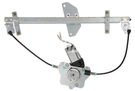 Window winder mechanism front right S40/V40 with motor, passenger side (OEM)