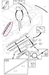 CLIP Volvo 30753487 / price for 1 pc (OEM)