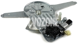Window winder mechanism front right P2 S80 with motor, passenger side (OEM)