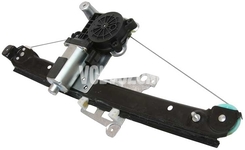 Window winder mechanism rear left P2 S60/S80/V70 II/XC70 II with motor, driver side