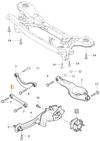 Rear axle wishbone lower P1 V40 II/V40 XC (OEM)