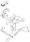 Front section P3 (-2013) S60 II/V60 (OEM)