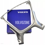 DECO PANEL Steering wheel 4-Spokes Volvo 31390457 // silk metal