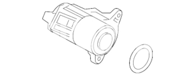 Rear Parking Brake ACTUATOR Volvo 31471615