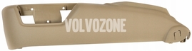 Front seat side panel driver side P2 (2007-) XC90 electrically adjustable seats, beige / mocca brown (OEM)