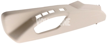 Front seat side panel driver side P3 S60 II(XC)/V60(XC), XC60 (2011-), (2015-) S80 II/V70 III/XC70 III electrically adjustable seats, manual lumbar support, beige