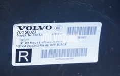 CARPET Right Volvo 39830433 // off black