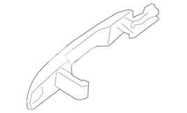 DOOR HANDLE Front/Rear/Left/Right Volvo 39849155 (OEM)