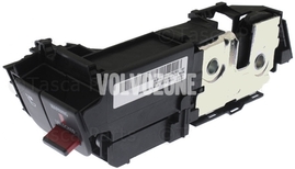 Rear seat lock left (driver side) P3 V60(XC)/XC60 V70 III/XC70 III, P1 V40 II(XC) dark grey (OEM)