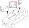 SILL MOULDING Rear Left Volvo 39855436 (OEM)