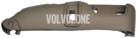 Front seat side panel passenger side P2 (2007-) XC90 electrically adjustable seats, massage, ventilation, mocca brown (OEM)