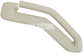 Safety belt B-pillar cover P2 (2005-) S60/V70 II/XC70 II passenger side, oak (OEM)