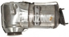 Diesel particulate filter (DPF)/catalytic converter 4 cylinder engines D2/D3/D4/D5 (2014-2018) P1 P3 SPA (OEM)