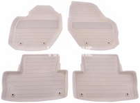 Rubber carpets with raised edges P3 (2015-) XC60 - beige
