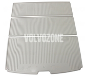 Carbo rubber carpet 7 seats, 3 pieces SPA XC90 II - blonde