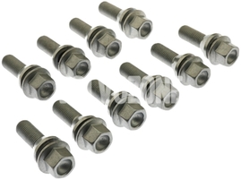 Wheel bolts 10x kit P3 SPA CMA zinced, with loose conical collar (OEM)