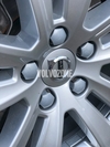 Wheel safety nuts caps P1 - silver (OEM)
