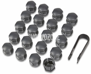 Wheel bolts caps P3 SPA/CMA - tech grey