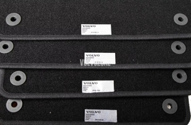 Textile velours carpets SPA XC60 II - off black (OEM)