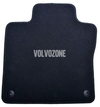 Textile velours carpets SPA XC60 II - off black (OEM)
