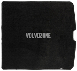 Carbo textile carpet with plastic bottom 5 seats, 1 piece SPA XC90 II - charcoal (OEM)