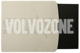 Carbo textile carpet with plastic bottom 5 seats, 2 piece SPA XC90 II - blonde (OEM)