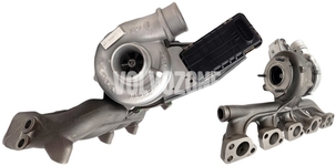 Turbocharger 2.4D/D5 P1 (-2010) C30/C70 II/S40 II/V50, P3 (-2009) S80 II/V70 III/XC70 II/XC60