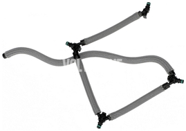 Iinjector fuel return hose 2.0D P1 C30/C70 II/S40 II/V50, P3 S80 II/V70 III
