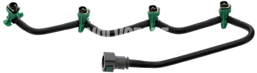 Iinjector fuel return hose 1.6D2 P1 C30/S40 II/V40 II(XC)/V50, P3 S60 II/V60II/S80 II/V70 III