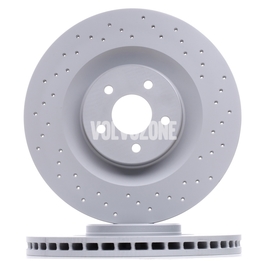 Front brake disc (345mm) SPA S60 III/V60 II(XC) S90 II/V90 II(XC) XC60 II/XC90 II perforated