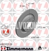 Rear brake disc (302mm) SPA S60 III/V60 II(XC) S90 II/V90 II(XC) XC60 II