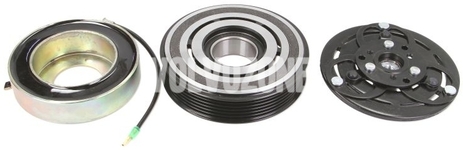 Air conditioner compressor magnetic clutch P2 S60/S80/V70 II/XC70 II, XC90 except 6 cylinder engines
