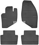 Rubber carpets P2 S60/S80/V70 II/XC70 II - off black