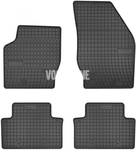 Rubber carpets P2 XC90 - off black
