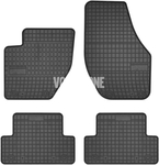 Rubber carpets P1 V40 II(XC) - off black
