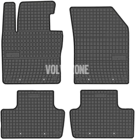 Rubber carpets SPA XC60 II - off black
