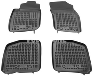 Rubber carpets with raised edges S40/V40 - off black