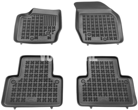 Rubber carpets with raised edges P2 XC90 - off black