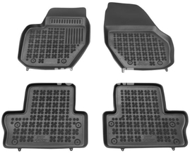 Rubber carpets with raised edges P3 S60 II(XC)/V60(XC)/XC60 - off black